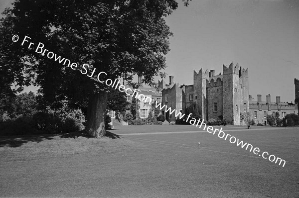 HOWTH CASTLE FROM GARDEN S E